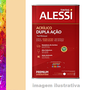 Alessi Dupla Ação Fosco 16 litros - Vanila Suvinil Self Color