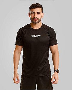 Camiseta Masculina Dry Fit Focus - Preto