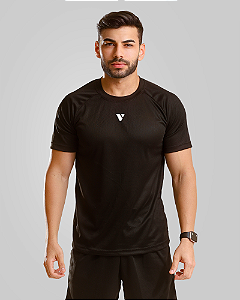 Camiseta Masculina Dry Fit Symbol Focus - Preto