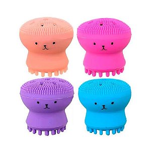 Esponja/Massageador de Silicone Polvo