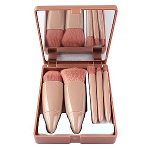 Kit 5 Pincéis com Espelho