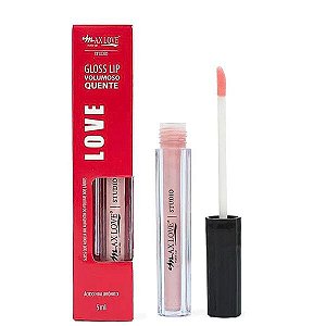 Lip Gloss Love Efeito Volumoso Quente 152 Max Love