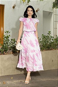 Conjunto Sienna de Saia e Blusa