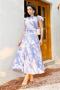 Conjunto Safira de Saia e Blusa