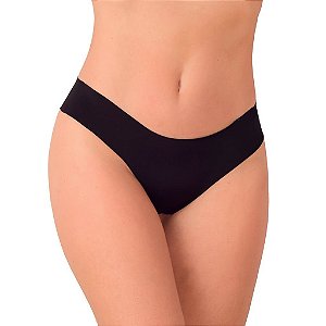 Calcinha Corte a Fio Poliamida Tanga Laser Sem Costura Microfibra