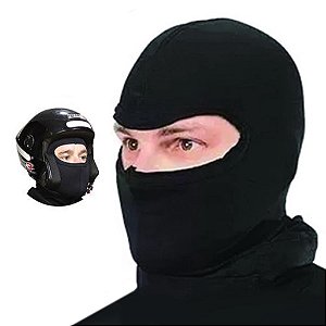 Touca Moto Ninja Balaclava de Lã Capacete Capuz com Punho