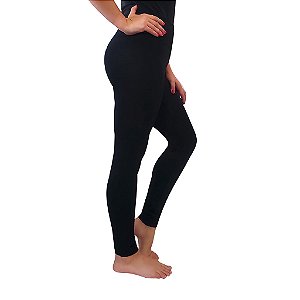 Calça Térmica Flanelada Feminina Sem Costura Segunda Pele