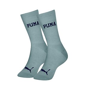 Meia Masculina Cano Longo Verde Puma