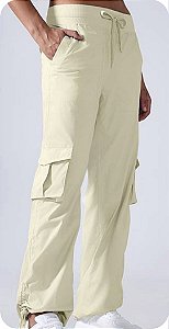 Calça Lubi Fitness-1 Creme