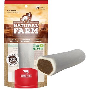 Osso Branco Recheado Bacon E Queijo Natural Farm