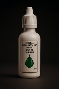 TINTURA DE ARTEMISIA + NOGUEIRA NEGRA - Desparasitação