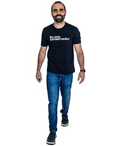 Camiseta Eu Sou Conservador - Masculina