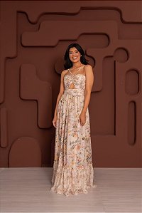 VESTIDO FLORAL LN BRAND