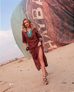 VESTIDO IORANE PEDRARIA