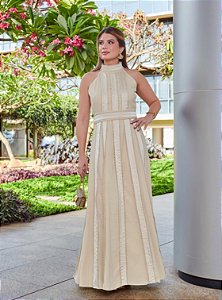 VESTIDO LISTRAS LUIZA FAZZOLLI