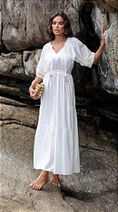 SAÍDA DE PRAIA COM RENDA LUIZA FAZZOLLI