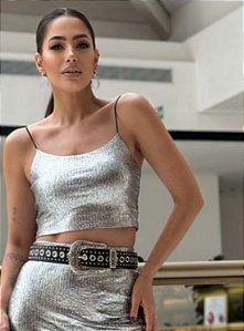 CROPPED METALIZADO MURAU