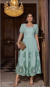 VESTIDO VOIL BORDADO