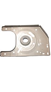 KIT SUPORTE DO MOTOR COM ROLAMENTO PARA LAVADORA BRASTEMP E CONSUL - CÓDIGO W10488370