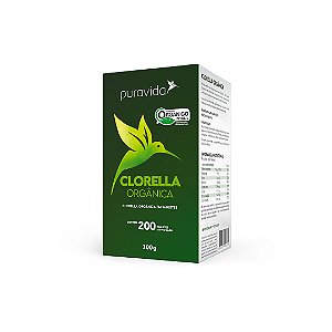 Clorella orgânica 200 tabs