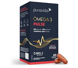 Omega 3 Pulse Puravida 60 caps