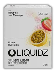 LIQUIDZ Maracujá com Morango c/ 14 sachês