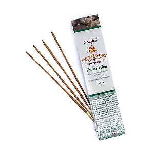 Incenso Goloka Ayurvedic vetiver khus