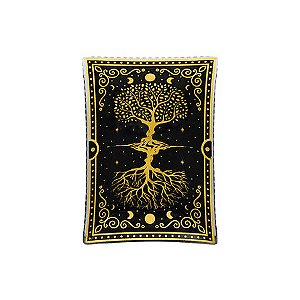 Travessa de vidro carta tarot árvore da vida - C. 17,3 x L. 11,3 x A. 1 cm