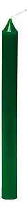 Vela palito verde - 20cm altura