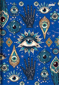 Caderno brochura 1/4 olho grego - 40 fls - Sem pauta