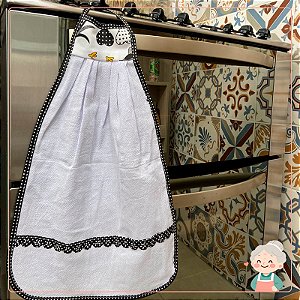 Kit com 02 Bate Mão em Algodão para Fogão / Geladeira