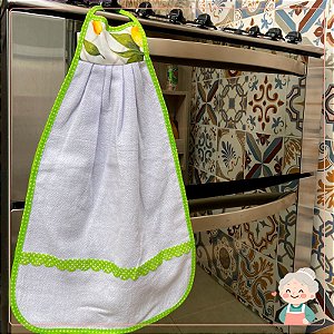 Kit com 03 Bate Mão em Algodão para Fogão / Geladeira