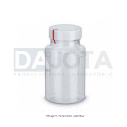 Frasco com  tampa rosca com Tiossulfato, descartável, estéril, com lacre de vedação, Idexx ,WV120SBST- 200, 98-09221-00