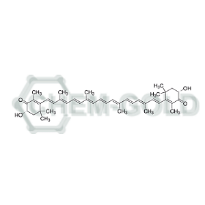 [472-61-7], Astaxanthin - (3,3'-Dihydroxy-beta,beta-carotene-4,4'-dione, 3%)