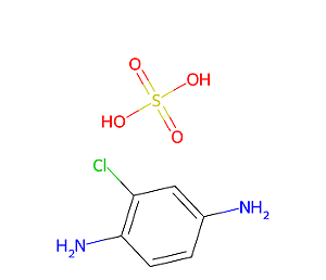 [61702-44-1], 2-Chlorobenzene-1,4-diamine sulfate, 98%, 25g