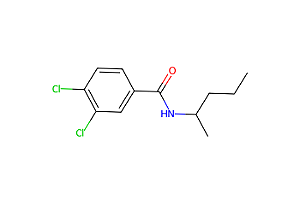 [7497-07-6], 3,4-Dichloro-N-(1-Methylbutyl)benza-Mide, 98%, 10mg