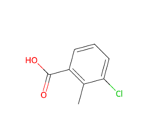 [7499-08-3], 3-Chloro-2-methylbenzoic acid, 98%, 1g