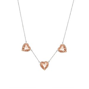 Colar Amor de Cristal Morganita
