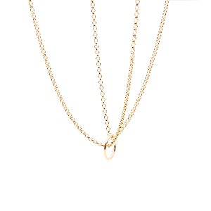 Colar de Corpo (Body Chain) Liso com Elo 90x90cm