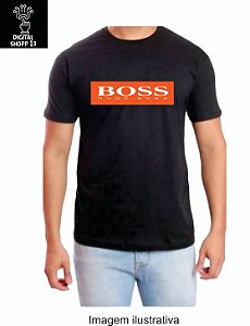 Camiseta masculina Hugo boss