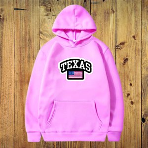 Blusa canguru unissex TXC TEXAS