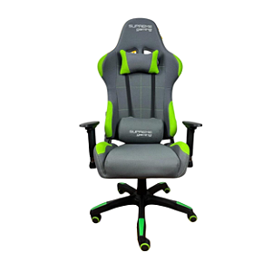 Cadeira Gamer Escritório Confortável Tecido Giratória