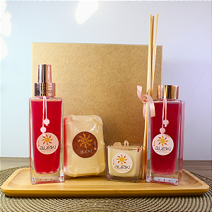 Kit Quarto Rosa - Amor e Serenidade