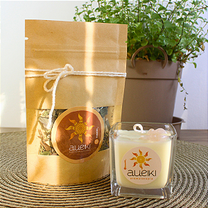 Banho 7 Ervas + Vela Aromatizada