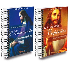 Kit O Evangelho Segundo o Espiritismo + O Livro dos Espíritos em Espiral