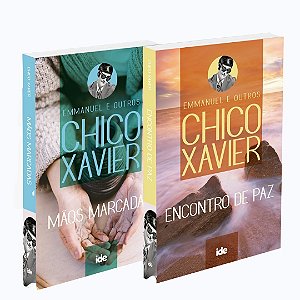 Kit Mensagens De Chico Xavier: Encontro De Paz E Mãos Marcadas | Ide Editora