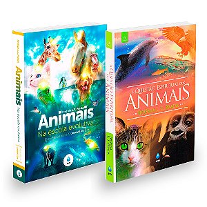 A Questão Espiritual Dos Animais E Animais Na Escola Evolutiva Kit Com 2 Livros