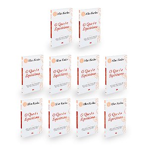 Kit 10 O Que é o Espiritismo - Normal 14 X 21