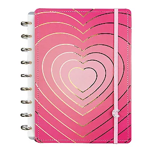 Caderno Golden Love - Médio