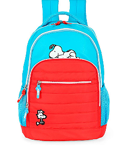 MOCHILA SNOOPY VERMELHO